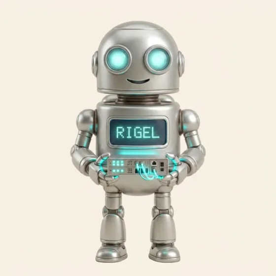 RIGEL — altyapı ajanı, elinde sunucu modülü
