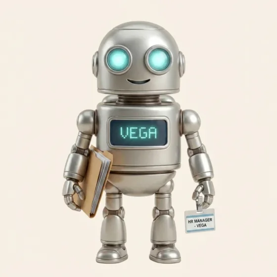 VEGA — insan kaynakları ajanı, elinde dosya